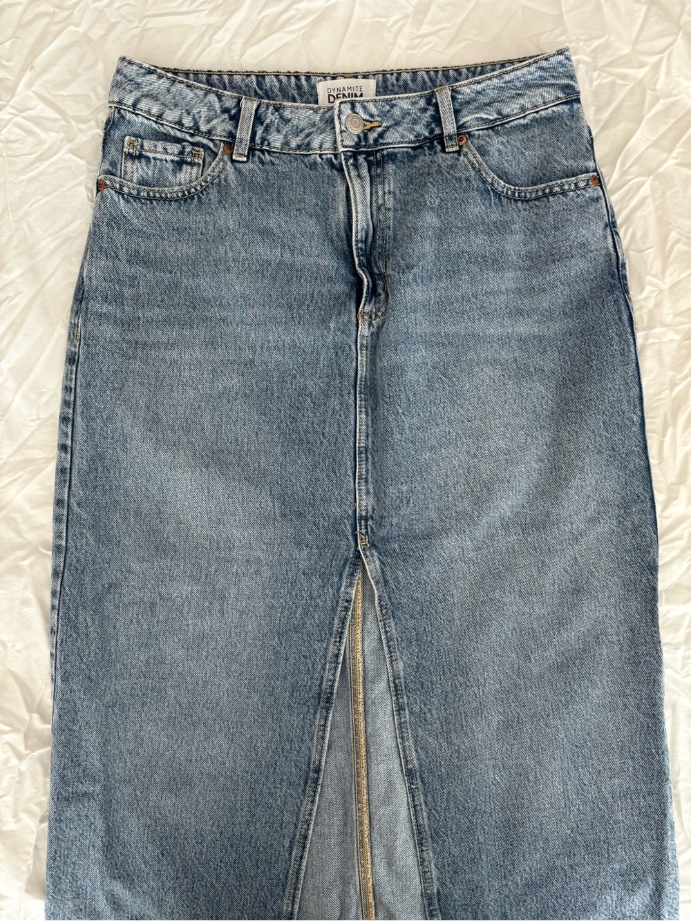 Dynamite Denim Maxi Skirt